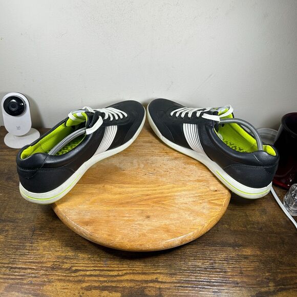 Ecco Hydromax Golf Shoes Black White Shoes Men's Size 12 - Picture 5 of 8